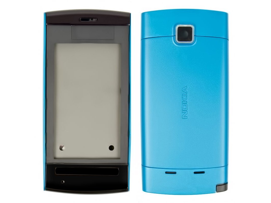 Корпус для Nokia 5250, High Copy, синий - Все запчасти