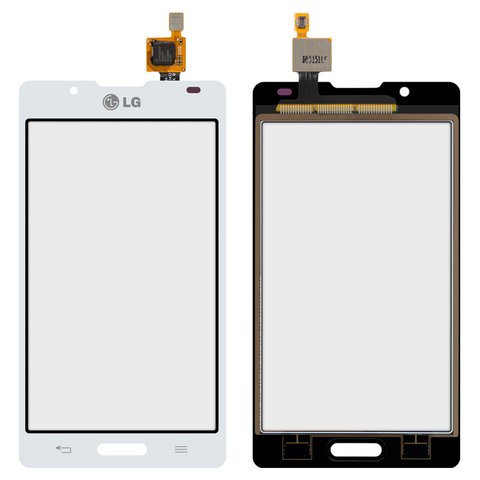 Сенсорный экран для LG P710 Optimus L7 II, P713 Optimus L7 II, P714 Optimus L7X, белый