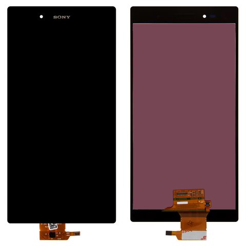 Дисплей для Sony C6802 XL39h Xperia Z Ultra, C6806 Xperia Z Ultra, C6833 Xperia Z Ultra, чорний, High Copy