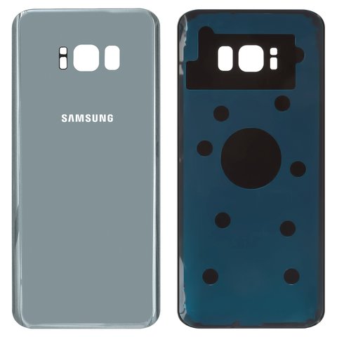 Задня панель корпуса для Samsung G955F Galaxy S8 Plus, срібляста, Original PRC , arctic silver