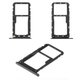 Держатель SIM-карты для Xiaomi Mi 5X, Mi A1, черный, MDG2, MDI2, MDE2