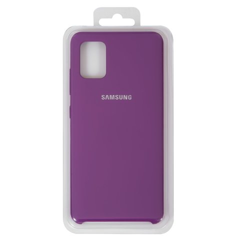 Чехол для Samsung A515F DS Galaxy A51, фиолетовый, Original Soft Case, силикон, grape 43 