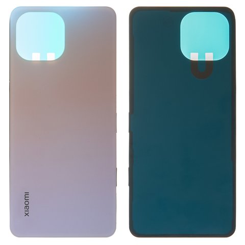 Задняя панель корпуса для Xiaomi 11 Lite, 11 Lite 5G, 11 Lite 5G NE, розовая, High Copy, M2101K9AG, peach pink