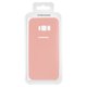 Чехол для Samsung G955 Galaxy S8 Plus, розовый, Original Soft Case, силикон, light pink (06)
