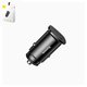 Автомобильное зарядное устройство Baseus PPS Car Charger, черное, Quick Charge, 30 Вт, 2 порта, 12-24 B, #CCALL-AS01