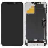 Дисплей для iPhone 12 Pro Max, черный, с рамкой, Copy, (TFT), ZY LTPS HD+