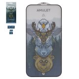 Захисне скло iNobi Amulet для Apple iPhone 13 Pro Max, iPhone 14 Plus, Full Glue, Anti-Static, чорний