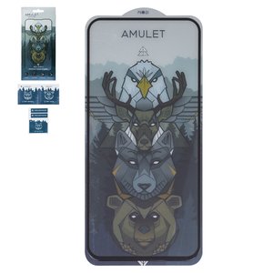 Защитное стекло iNobi Amulet для Samsung A546 Galaxy A54 5G, S711 Galaxy S23 FE, Full Glue, Anti Static, черный, cлой клея нанесен по всей поверхности