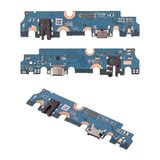 Шлейф для Samsung X110 Galaxy Tab A9 8.7, конектора зарядки, з компонентами, Original (PRC), плата зарядки