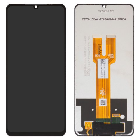 Дисплей для Samsung A066 Galaxy A06 5G, черный, без рамки, Box 