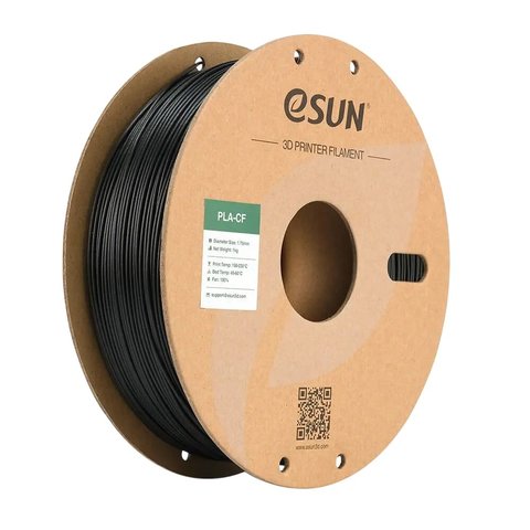 Филамент для 3D принтера eSUN PLA CF Black, 1 кг