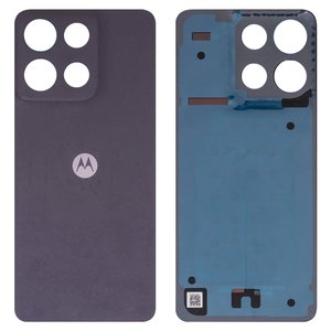 Задняя панель корпуса для Motorola Moto G15, серая, shadow