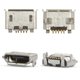 Conector de carga puede usarse con Blackberry 8220, 8520, 8530, 9100, 9520, 9550, 9700, 5 pin, tipo 5, micro USB tipo-B