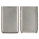 Battery Back Cover compatible with Nokia 6300, (silver, High Copy)