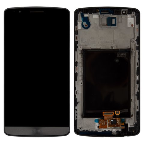 LCD compatible with LG G3 D855, gray, Original PRC  
