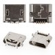 Conector de carga puede usarse con Asus FonePad 7 FE170CG, 5 pin, tipo 2, micro USB tipo-B, (K012) long