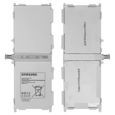 Batería EB BT530FBU puede usarse con Samsung T530 Galaxy Tab 4 10.1, Li ion, 3.8 V, 6800 mAh, Original PRC 