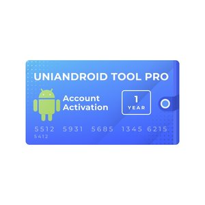Activación de cuenta UniAndroid Tool Pro por 1 año