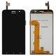 LCD compatible with Asus ZenFone Go (ZB500KL), (black, without frame)