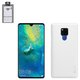 Case Nillkin Super Frosted Shield compatible with Huawei Mate 20X, (white, with support, matt, plastic) #6902048167421