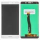 LCD compatible with Huawei GR5 (2017), Honor 6X, Mate 9 Lite, (white, grade B, Logo Huawei, without frame, High Copy, BL-L23/BLN-L21)
