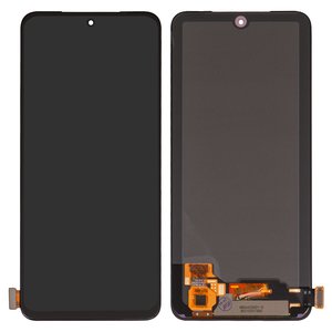 LCD compatible with Xiaomi Poco M5s, Redmi Note 10, Redmi Note 10S, black, without frame, High Copy, OLED , M2101K7AI, M2101K7AG 