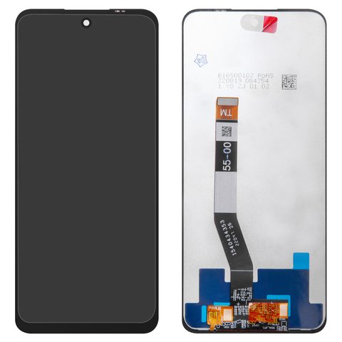 LCD compatible with Motorola Moto G62 5G, black, without frame, High Copy 