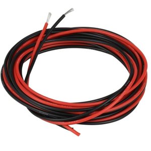 Wire In Silicone Insulation 18AWG, 0.75 mm², 1 m, red, UL3135 