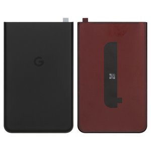 Panel trasero de carcasa puede usarse con Google Pixel 8 Pro, negra, parte inferior, obsidian