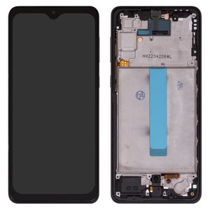 Pantalla LCD puede usarse con Samsung A336 Galaxy A33 5G, negro, con marco, Copy, con borde ancho, TFT 