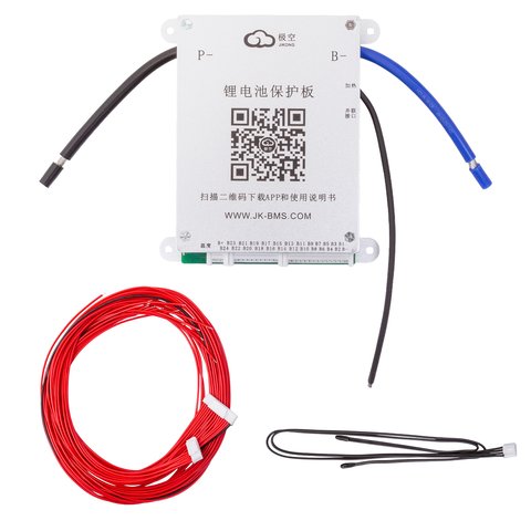 BMS Controller JIKONG JK BD4A20S4PH, 40 A, for LiFePO4 Li ion LTO batteries 
