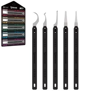 Knife Set Mechanic Quick Edge 7, for removing glue, for ICs, 5 in 1 