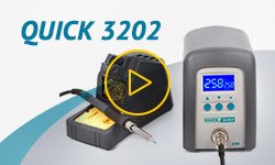 Видеообзор индукционной паяльной станции Quick 3202