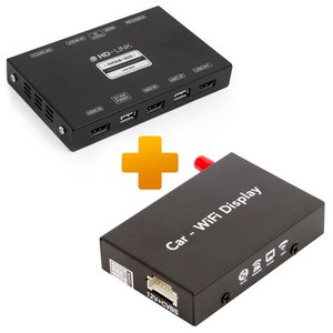 Мультимедийный комплект с HDMI и адаптером для дублирования экрана Smartphone iPhone для BMW