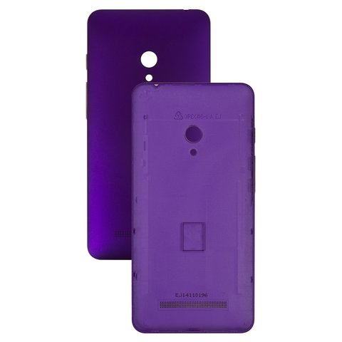 Housing Back Cover compatible with Asus ZenFone 5 A501CG , purple, with side button 