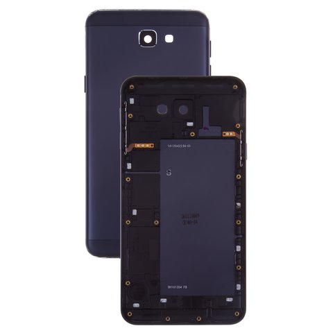 Housing Back Cover compatible with Samsung G570F DS Galaxy J5 Prime, black 