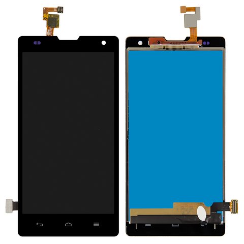 LCD compatible with Huawei Honor 3C H30 U10, black, High Copy 