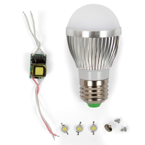 LED Light Bulb DIY Kit SQ Q01 3 W natural white, E27 