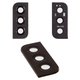 Camera Lens compatible with Samsung S901 Galaxy S22 5G, (black, with frames)