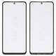 Housing Glass G+OCA PRO compatible with Xiaomi Poco M4 Pro 4G, Redmi Note 11, Redmi Note 11S, (with OCA film, black)