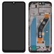 LCD compatible with Tecno Spark 10C, (black, with frame, Original (PRC), KI5K, KI5M)
