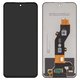 LCD compatible with Tecno Spark 30C, (black, without frame, High Copy, kl5, kl5n)