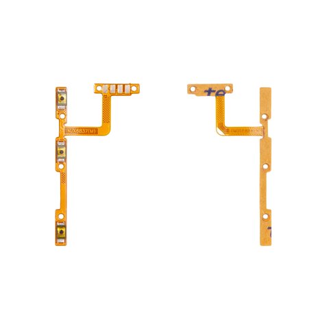 Flat Cable compatible with Tecno Pova 6 Neo LI6 , start button, sound button 