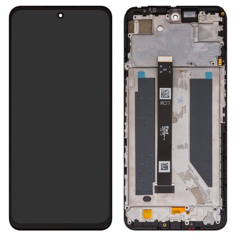 Дисплей для ZTE Nubia Neo 2 5G Z2352N , черный, с рамкой, Original PRC , TXDI670EBEPX 19