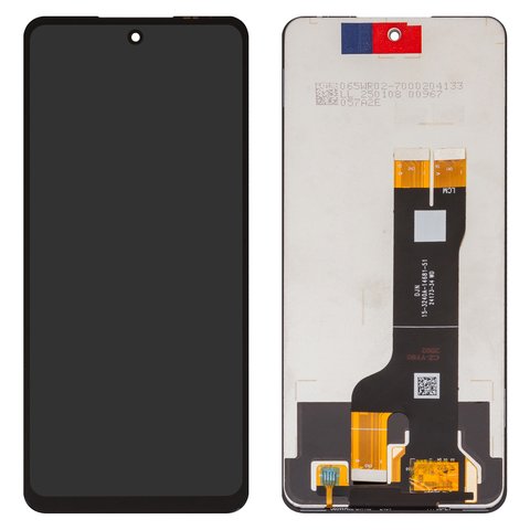 Дисплей для ZTE Blade A75 5G, Nubia Focus, черный, без рамки, Original PRC , 15 3240A 14681 51