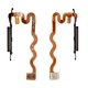 Flat Cable compatible with Motorola Moto E14, Moto G15, Moto G24, (black, with fingerprint scanner (Touch ID))