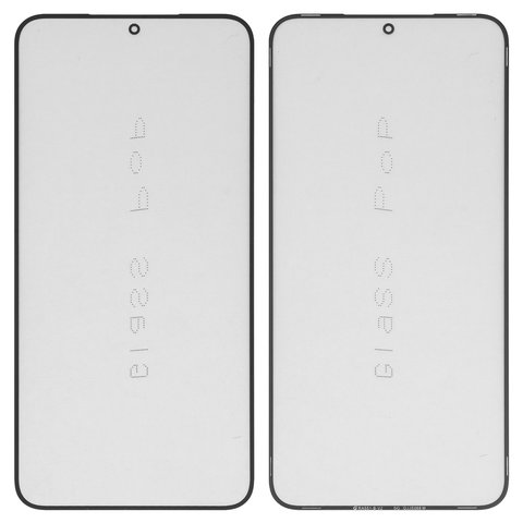 Housing Glass G+OCA PRO compatible with Samsung S936 Galaxy S25 Plus, with OCA film, black 
