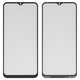 Housing Glass G+OCA PRO compatible with Motorola Moto E13 XT2345, (with OCA film, black)