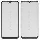 Housing Glass G+OCA PRO compatible with Xiaomi Redmi Note 8T, (with OCA film, black)