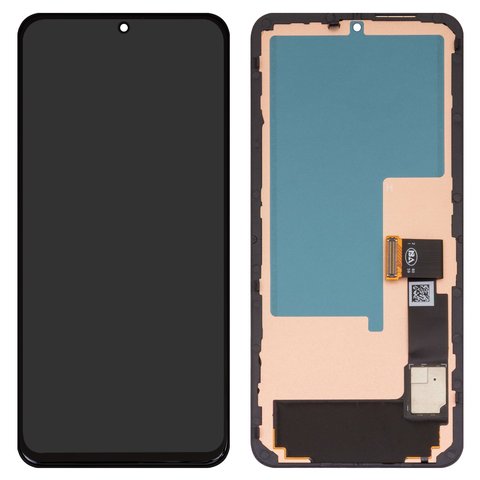 LCD compatible with Google Pixel 8, black, with frame, Copy, TFT  GKWS6, G9BQD, GA04851 US, GZPFO, GPJ41 